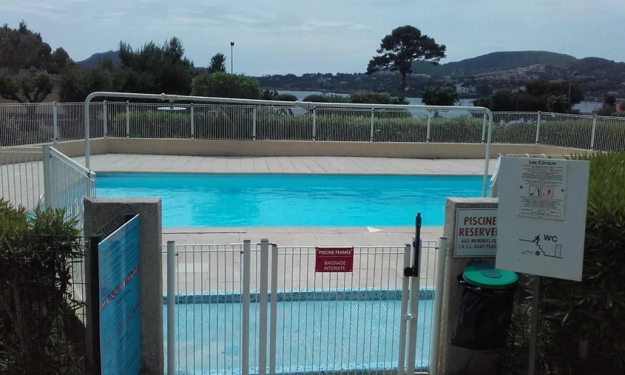 Appartement Vue Mer Piscines Parking Les Coraux Agay Plage Saint-Raphaël 0*,